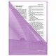 Папка-уголок жесткая, непрозрачная, А4, цвет лиловый, 0,15 мм, BRAUBERG PASTEL, 272890