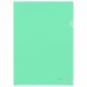 Папка-уголок жесткая, непрозрачная, А4, цвет мятный, 0,15 мм, BRAUBERG PASTEL, 272892
