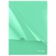 Папка-уголок жесткая, непрозрачная, А4, цвет мятный, 0,15 мм, BRAUBERG PASTEL, 272892