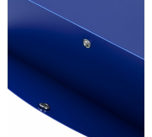 Короб архивный 330х245х100 мм, пластик разборный, до 900 листов, синий, 0,9 мм, BRAUBERG EXTRA, 272894