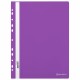 Скоросшиватель пластиковый с перфорацией BRAUBERG EXTRA, А4, 140/180 мкм, фиолетовый, 272897