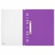 Скоросшиватель пластиковый с перфорацией BRAUBERG EXTRA, А4, 140/180 мкм, фиолетовый, 272897