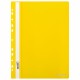Скоросшиватель пластиковый с перфорацией BRAUBERG EXTRA, А4, 140/180 мкм, желтый, 272899