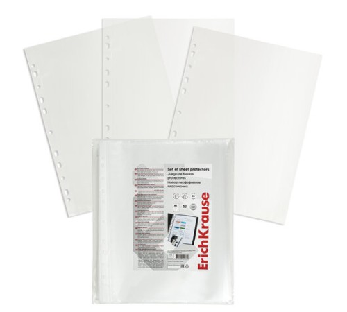 Папки-файлы перфорированные А4 ERICH KRAUSE 