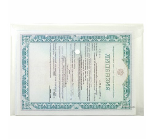 Папка-конверт с кнопкой ERICH KRAUSE 