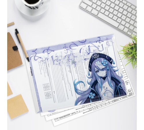 Папка-конверт с кнопкой ERICH KRAUSE 