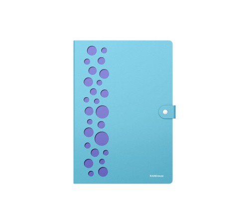 Папка-органайзер на кнопке 4 отделения, ERICH KRAUSE 