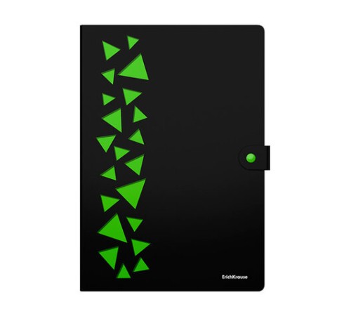 Папка-органайзер на кнопке 4 отделения, ERICH KRAUSE 