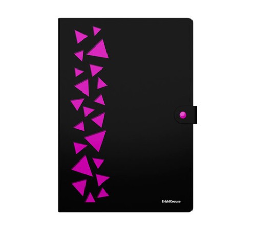 Папка-органайзер на кнопке 4 отделения, ERICH KRAUSE 