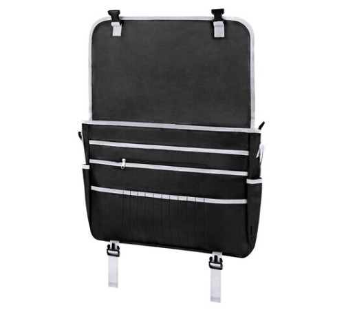 Сумка для художника БОЛЬШАЯ А3+ (46 см х 36 см), 3 отделения, черная, BRAUBERG ART CLASSIC, 272983