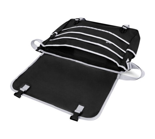 Сумка для художника БОЛЬШАЯ А3+ (46 см х 36 см), 3 отделения, черная, BRAUBERG ART CLASSIC, 272983