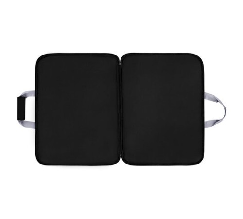 Сумка для художника СУПЕР РАЗМЕР А2+ (62 см х 45 см), чёрная, накладной карман, BRAUBERG ART CLASSIC, 272986