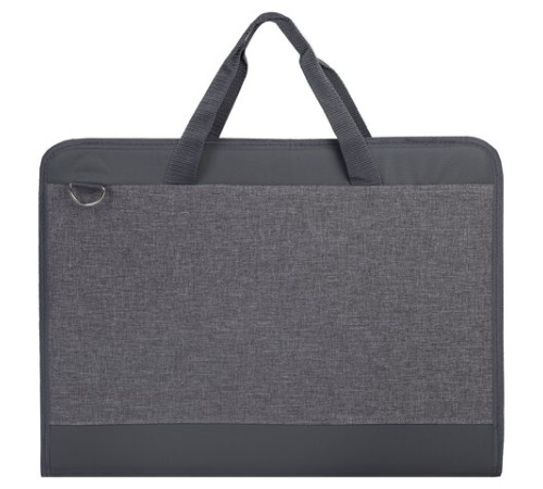 Папка сумка для рисунков и чертежей каркасная А3 (35х47 см), экокожа, BRAUBERG ART CLASSIC, 272989