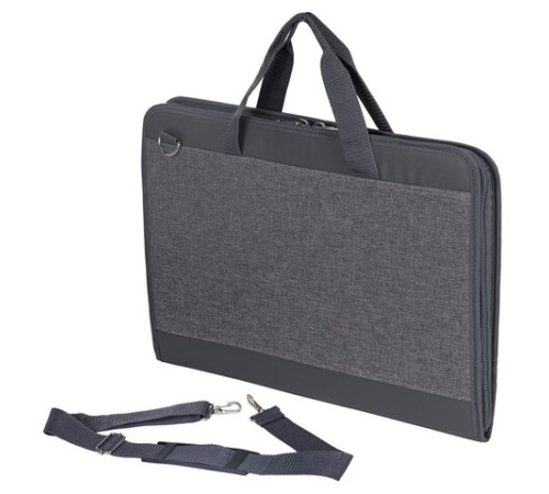 Папка сумка для рисунков и чертежей каркасная А3 (35х47 см), экокожа, BRAUBERG ART CLASSIC, 272989