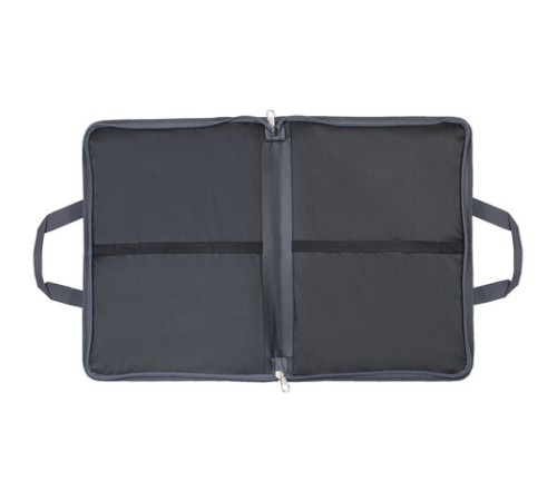 Папка сумка для рисунков и чертежей каркасная А3 (35х47 см), экокожа, BRAUBERG ART CLASSIC, 272989