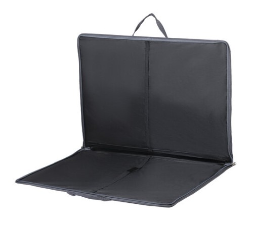 Папка-сумка для рисунков и чертежей каркасная А1 (64х90 см), экокожа, BRAUBERG ART CLASSIC, 272991