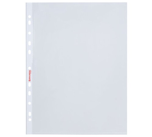 Папки-файлы перфорированные А4 BRAUBERG 