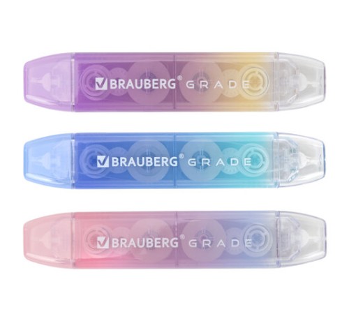 Корректирующая лента двусторонняя BRAUBERG 