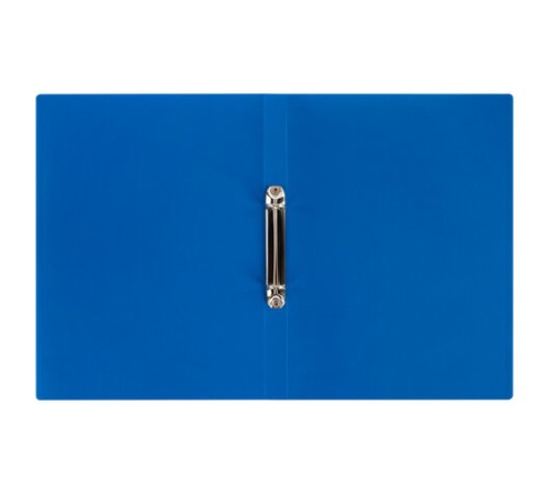 Папка на 2 кольцах А4 BRAUBERG UNIVERSAL, 25 мм, синяя, до 170 листов, 0,5 мм, 273030