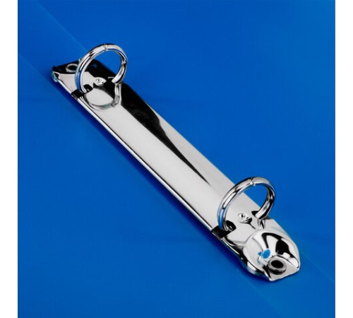 Папка на 2 кольцах А4 BRAUBERG UNIVERSAL, 25 мм, синяя, до 170 листов, 0,5 мм, 273030