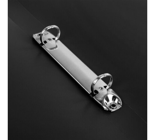 Папка на 2 кольцах А4 BRAUBERG UNIVERSAL, 25 мм, черная, до 170 листов, 0,5 мм, 273031