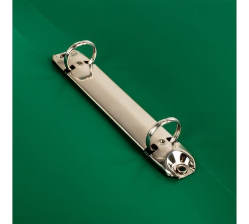 Папка на 2 кольцах А4 BRAUBERG PIXEL, 25 мм, темно-зеленая, до 170 листов, 0,5 мм, 273033