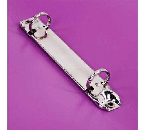 Папка на 2 кольцах А4 BRAUBERG PIXEL, 25 мм, фиолетовая, до 170 листов, 0,5 мм, 273035