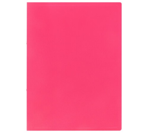 Папка на 2 кольцах А4 BRAUBERG PIXEL, 25 мм, маджента, до 170 листов, 0,5 мм, 273036