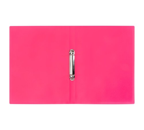 Папка на 2 кольцах А4 BRAUBERG PIXEL, 25 мм, маджента, до 170 листов, 0,5 мм, 273036