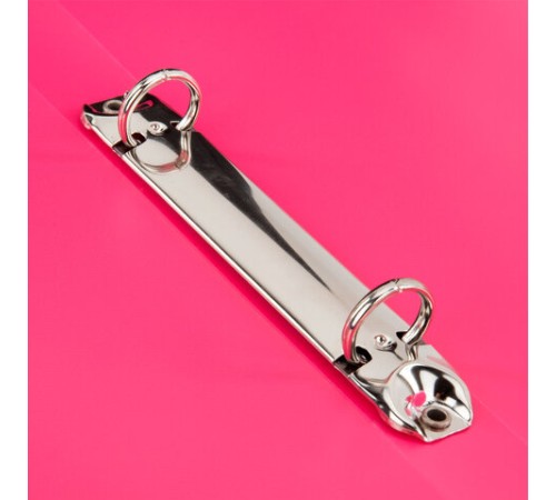 Папка на 2 кольцах А4 BRAUBERG PIXEL, 25 мм, маджента, до 170 листов, 0,5 мм, 273036