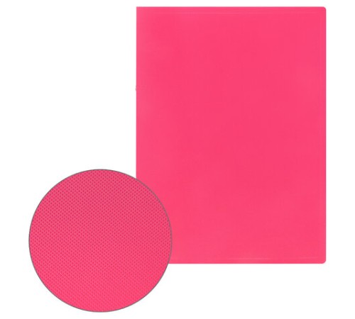 Папка на 2 кольцах А4 BRAUBERG PIXEL, 25 мм, маджента, до 170 листов, 0,5 мм, 273036