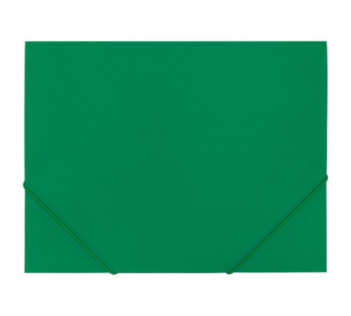 Папка на резинках А4 BRAUBERG PIXEL, темно-зеленая, до 300 листов, 0,5 мм, 273040