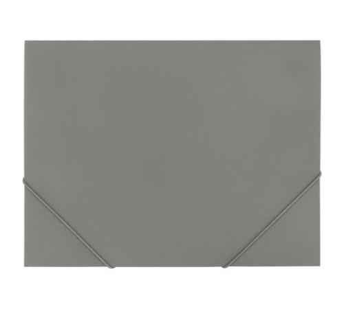 Папка на резинках А4 BRAUBERG PIXEL, серая, до 300 листов, 0,5 мм, 273041