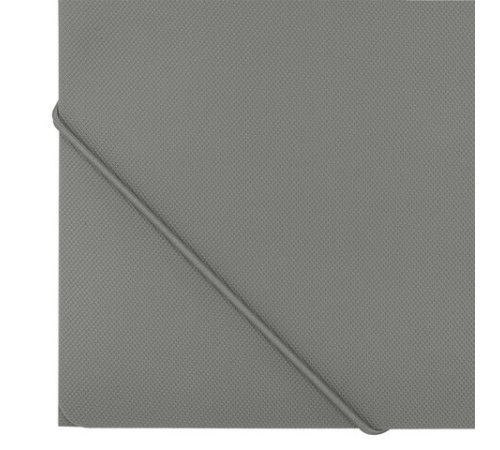 Папка на резинках А4 BRAUBERG PIXEL, серая, до 300 листов, 0,5 мм, 273041