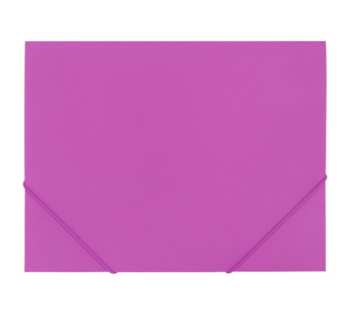 Папка на резинках А4 BRAUBERG PIXEL, фиолетовая, до 300 листов, 0,5 мм, 273042