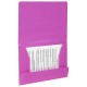 Папка на резинках А4 BRAUBERG PIXEL, фиолетовая, до 300 листов, 0,5 мм, 273042