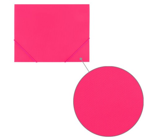 Папка на резинках А4 BRAUBERG PIXEL, маджента, до 300 листов, 0,5 мм, 273043