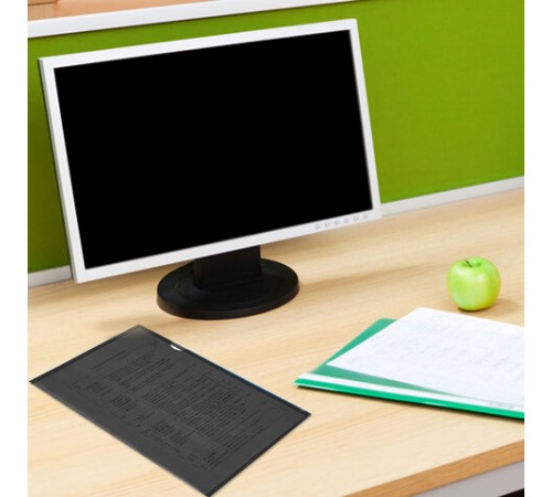 Папка-уголок жесткая прозрачная А4 BRAUBERG UNIVERSAL, черная, 0,15 мм, со штрихкодом, 273051