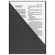 Папка-уголок жесткая, непрозрачная (тонированная), А4, BRAUBERG UNIVERSAL, черная, 0,18 мм, 273056