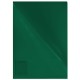 Папка-уголок жесткая, непрозрачная (тонированная), А4, BRAUBERG UNIVERSAL, зеленая, 0,18 мм, 273057