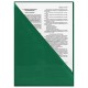 Папка-уголок жесткая, непрозрачная (тонированная), А4, BRAUBERG UNIVERSAL, зеленая, 0,18 мм, 273057