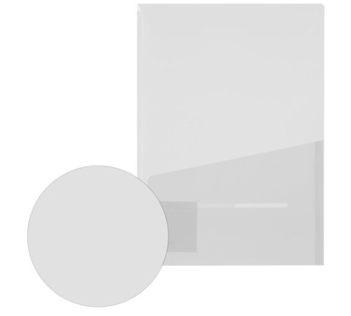 Папка-уголок 2 кармана, А4, BRAUBERG 