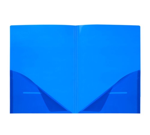 Папка-уголок 2 кармана, непрозрачная, А4, BRAUBERG 