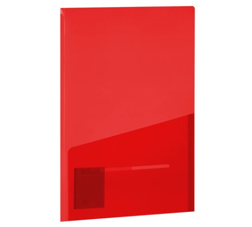 Папка-уголок 2 кармана, непрозрачная, А4, BRAUBERG 