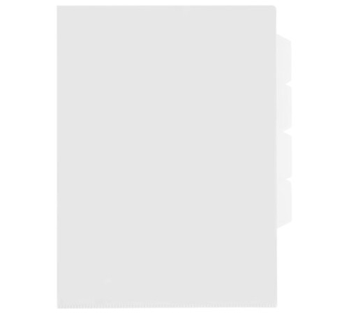 Папка-уголок 3 отделения, жесткая, А4, BRAUBERG 