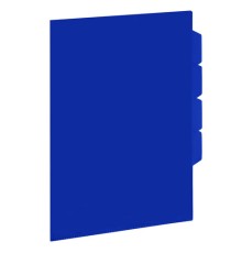 Папка-уголок 3 отделения, жесткая, непрозрачная, А4, BRAUBERG 