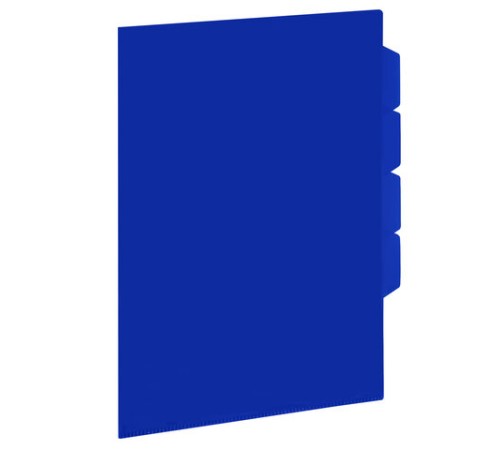 Папка-уголок 3 отделения, жесткая, непрозрачная, А4, BRAUBERG 