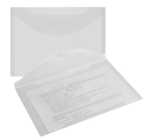 Папка-конверт с кнопкой МАЛОГО ФОРМАТА, А5, BRAUBERG 