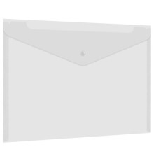 Папка-конверт с кнопкой А4, BRAUBERG 