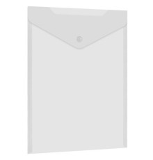 Папка-конверт с кнопкой А4, BRAUBERG 